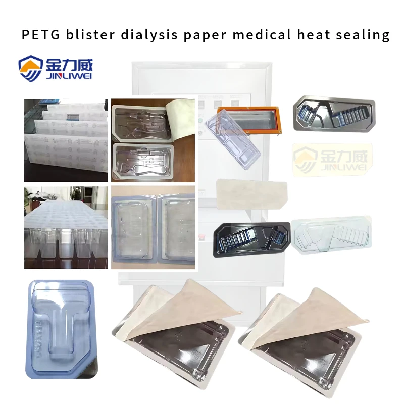 Dialysis Paper Packaging Blister Heat Sealing Machine Dust-Free Medical Device Stainless Steel 220V Dust-Free Medical Blister