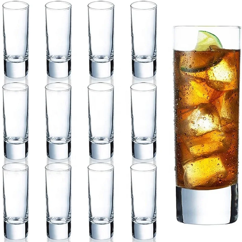 Manufacturer of 2oz thick bottom sublimation shot glass tequila shot glasses free samples premium quality