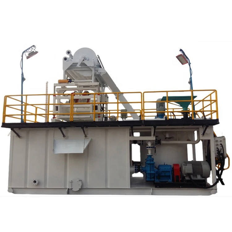 New Product Solid Low Cost Automatic Linear Motion Mud Mixer Machine for Sale