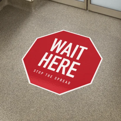 Custom advertising Decoration Waterproof And Anti-Slip Floor Graphics Vinyl Decal Sticker
