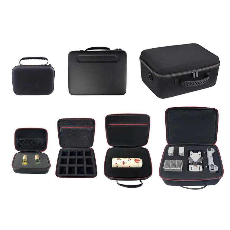 Hard Shell Shockproof EVA Foam Sponge Zipper Tool Storage Case with Customized Foam