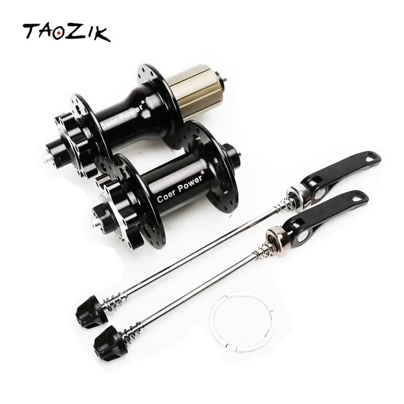 TAOZIK HUB-M01 ЧПУ полые 11 S квт. шпиндель с 4 подшипниками bujes de bicicleta 24 28 32 отверстия горный велосипед Подшипник