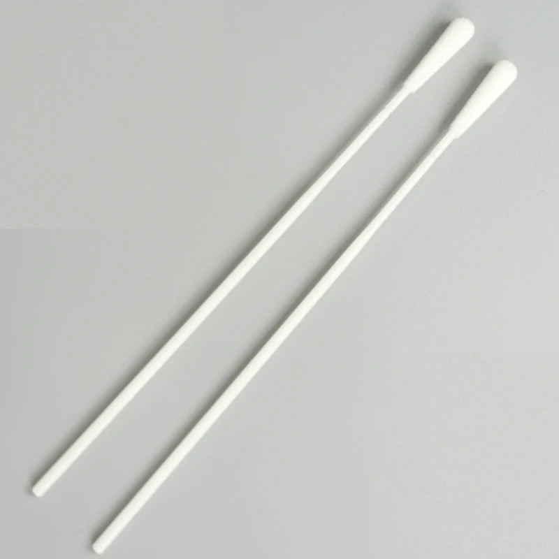 Custom Disposable medical flocked swab sample collection nasal swab
