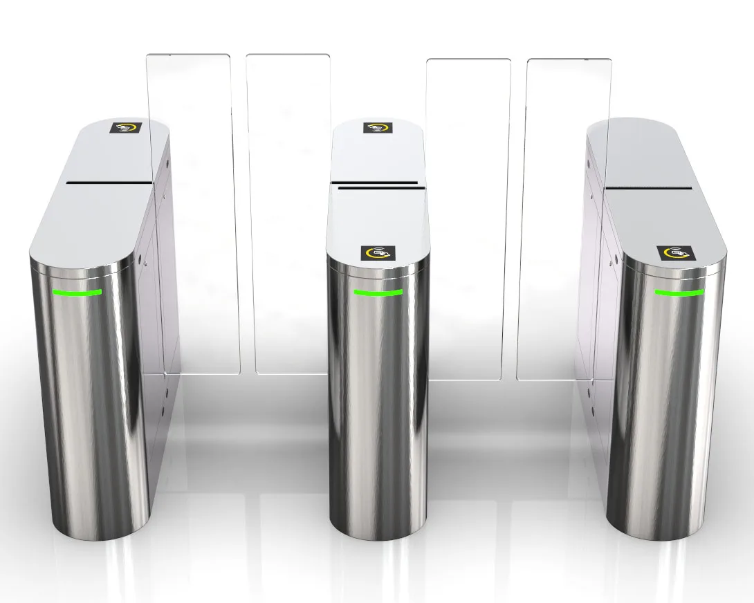Speed Sliding Gate With Qr Code Nfc Turnstile Barrier Speed Gates  Access Control System  Rfid Reader For Gym And Hotel