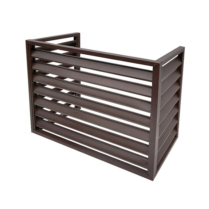 Factory Custom Aluminum Air Conditioner Protector Outdoor   Air Conditioner Cover For Outside