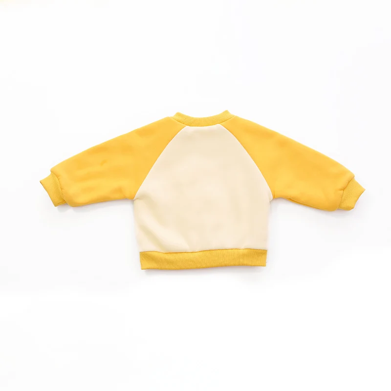 
Baby hoodie long sleeve winter long sleeve three-dimensional sticking embroidered cute unisex clothes 