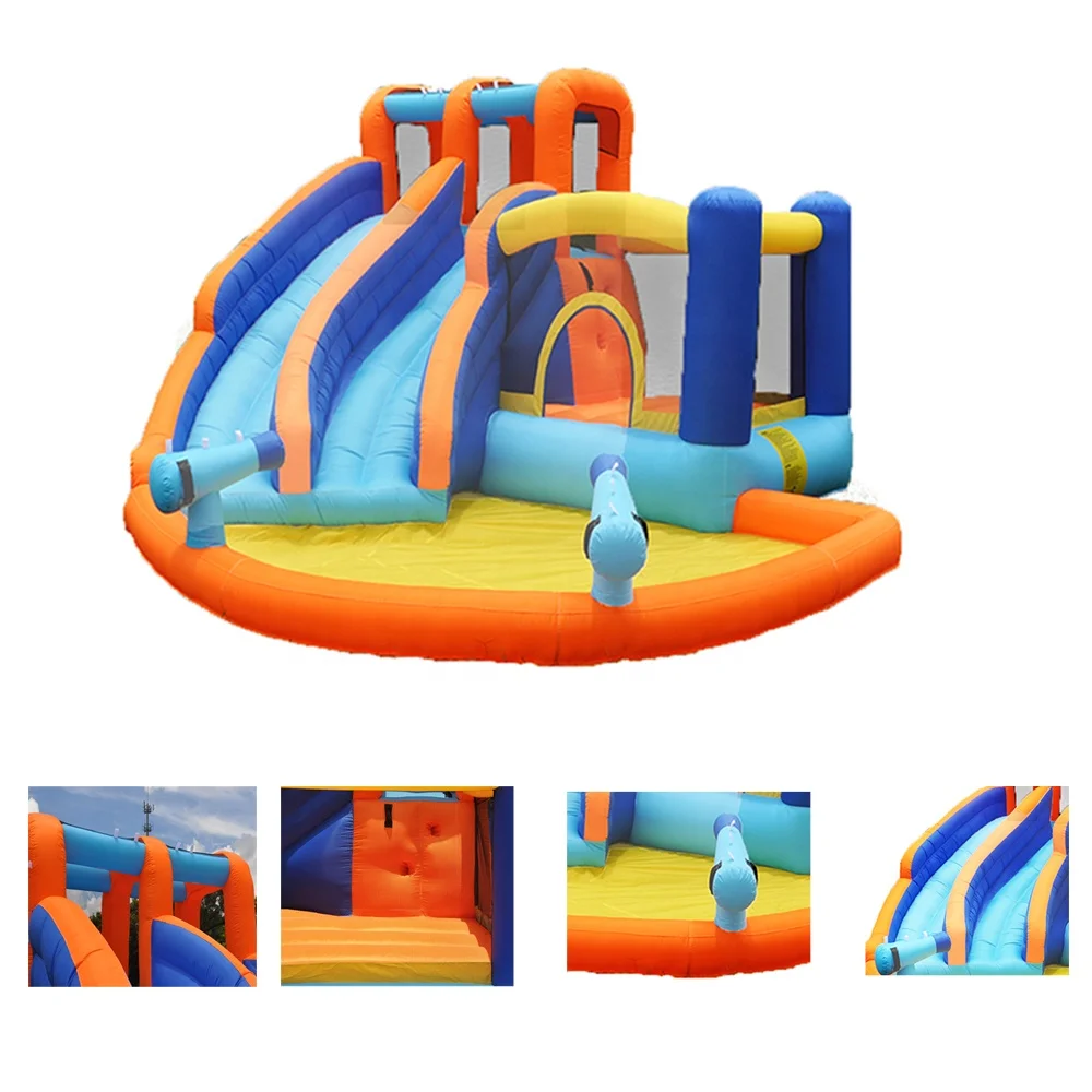 JumpingDear Wholesale Combo Trampoline Bouncy Castle Slide Party Yard Kids Playground
