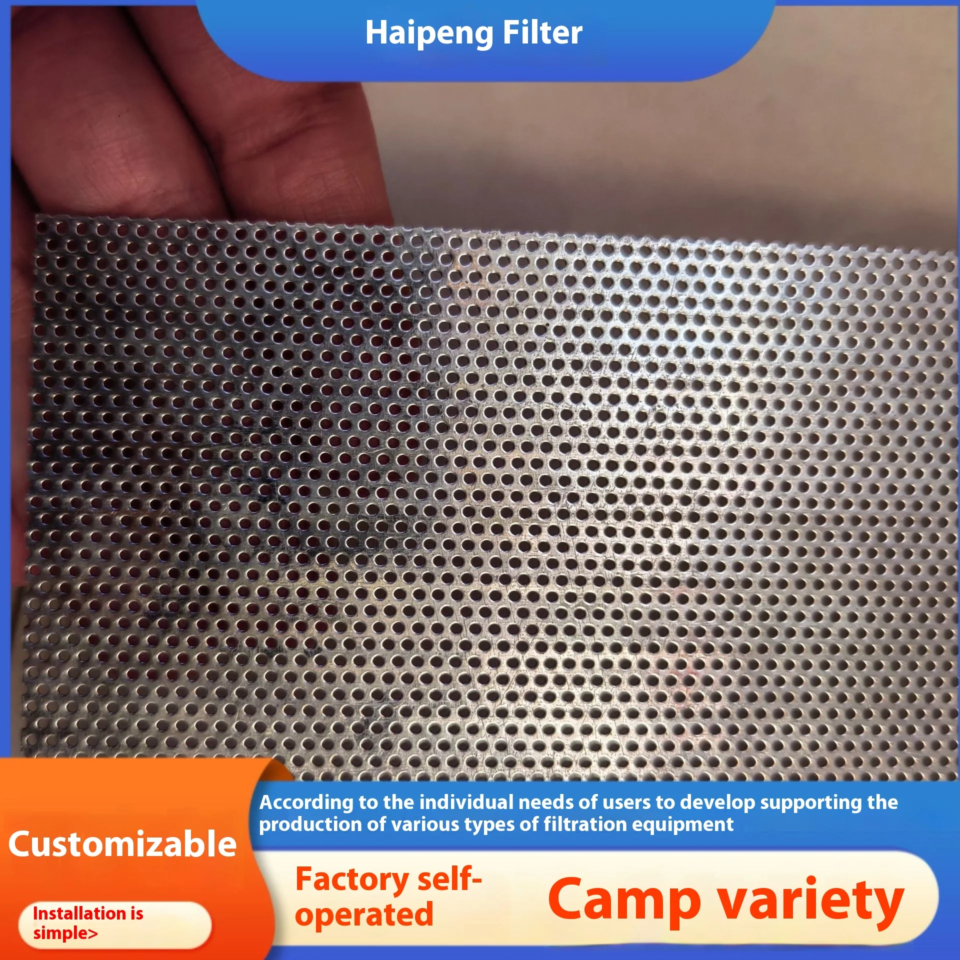 Stainless Steel 304 Perforated Mesh Sheet 304 Stainless Steel Perforated Round Hole Mesh Sheet Perforated Metal