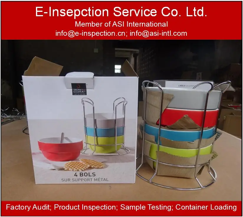 Hunan Ceramic quality control Third Party Pre Shipment Inspection Service for Amazon in China