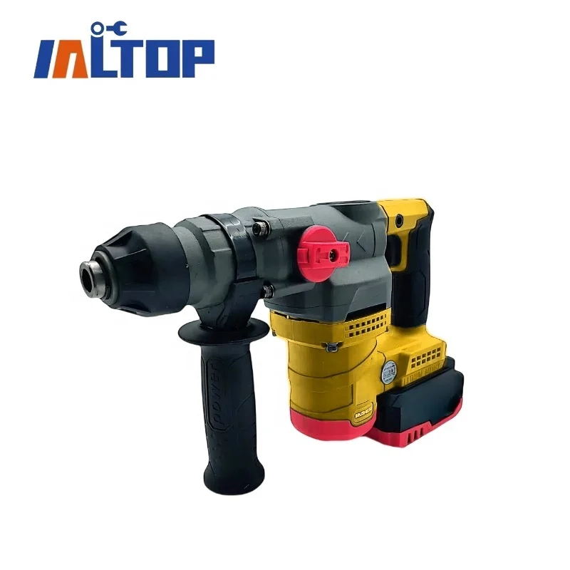 21V Rechargeable Lithium Electric Hammer Brushless Impact Drill Hammer Drill  Power Hammer