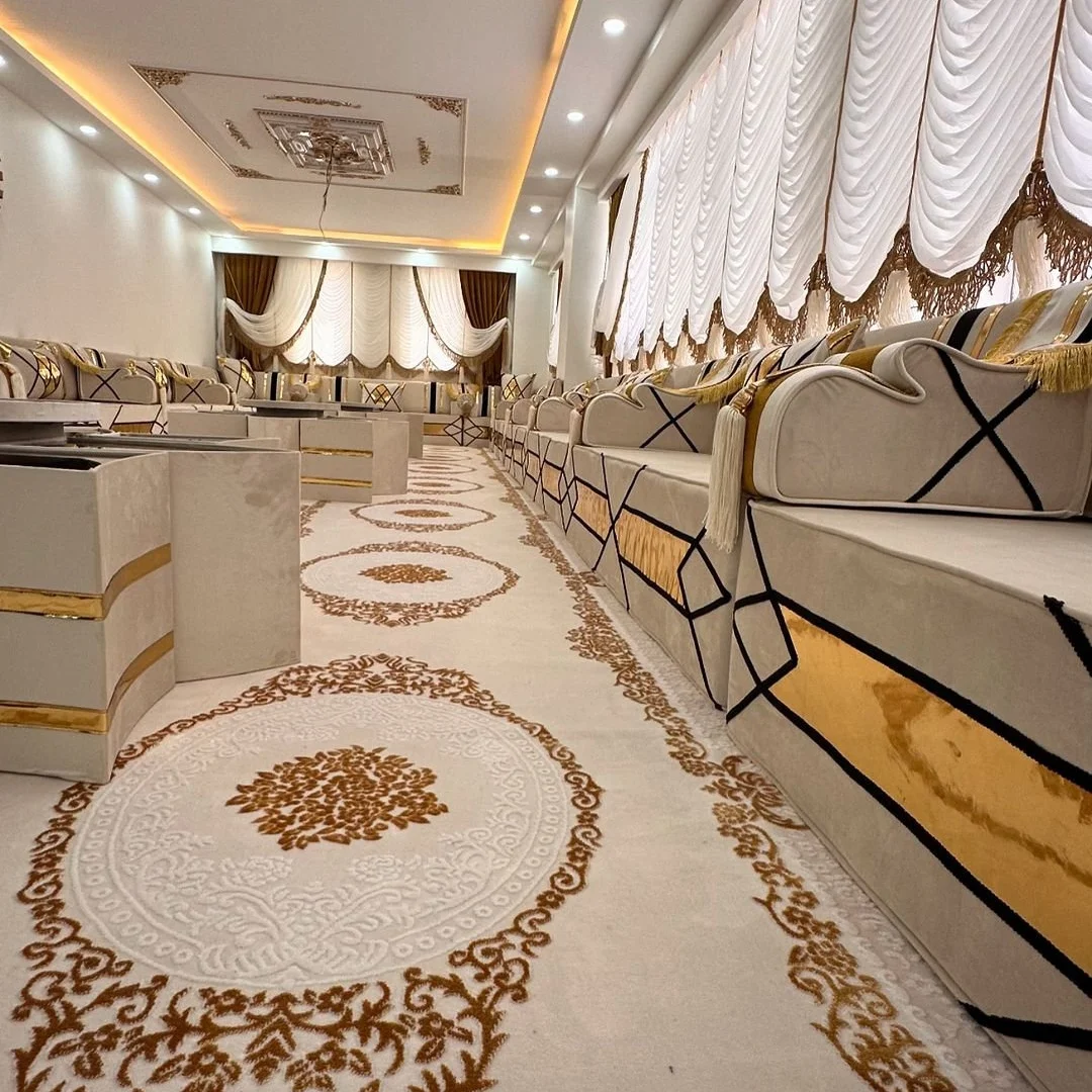 Luxury royal morocco sofa handmade saudi arabia furniture sofa for middle eastern furniture