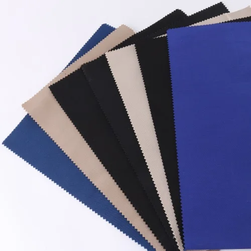100% 230gsm Blue  Cotton  Drill  TC Twill Canvas And Ribstop   Fabric  Waterproof  For Trousers Pants