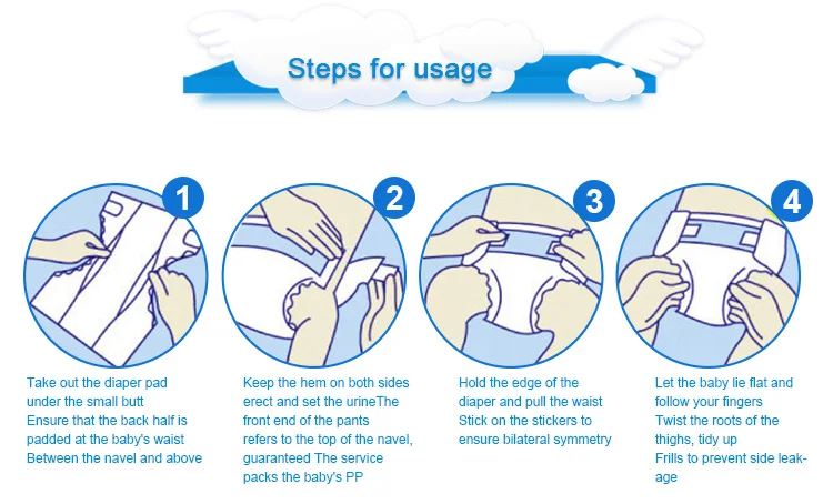 2022 New style cheap soft Simple and practical elastic waistband disposable baby diaper bulla pants from a manufacturer in China