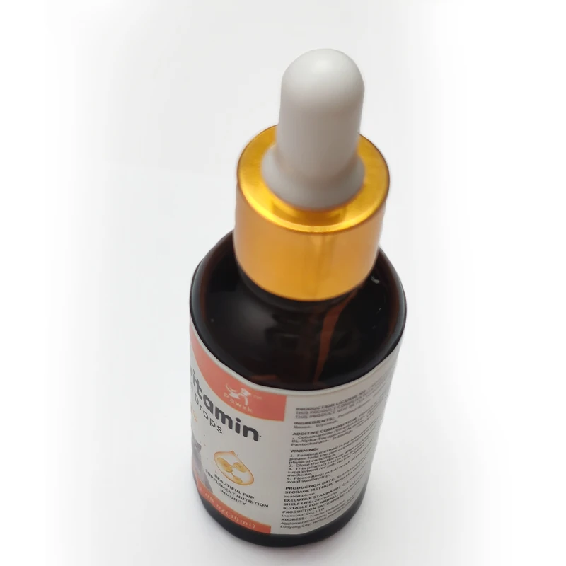 Natural Multi-action Pet vitamin Natural glucosamine liquid drops multivitamin supplement for dogs and cats