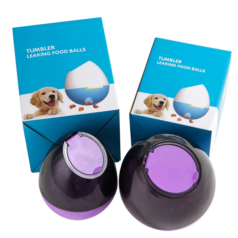 
Funny Pet Toy Tumbler Leaking Food Balls Pet Feeder Accessories Toy 