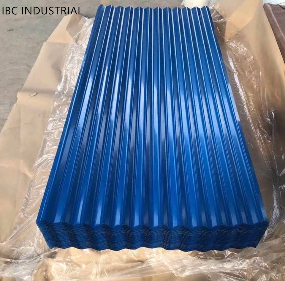Professional Manufacturer 3ft width galvanized steel roofing corrugated sheet