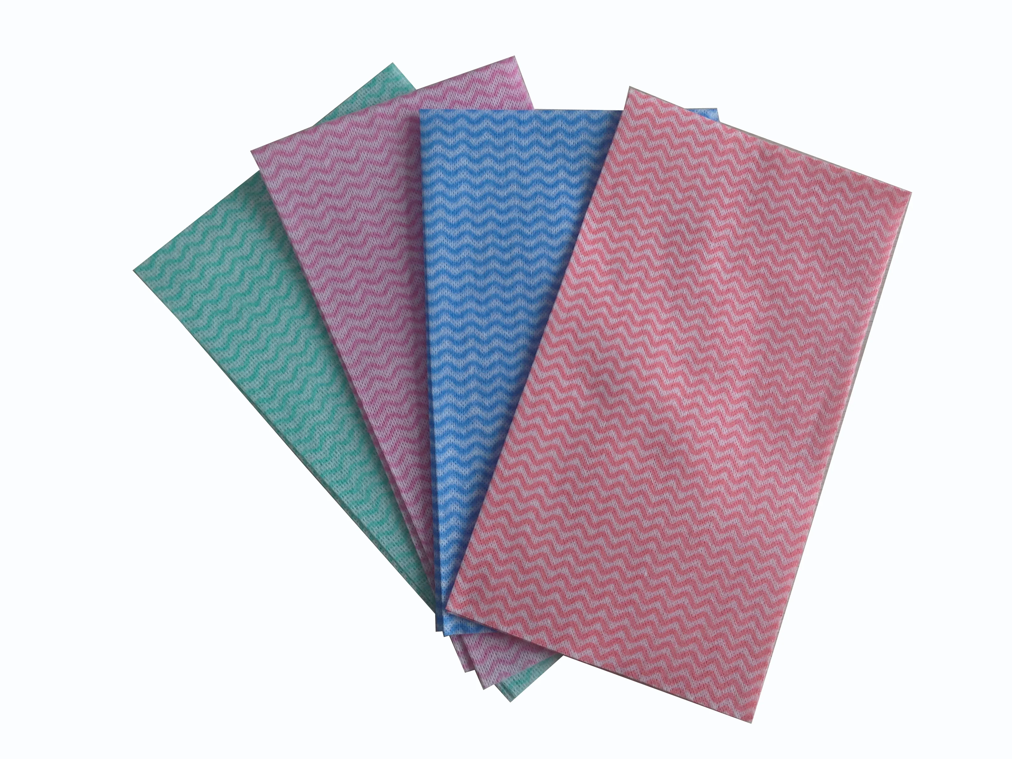 Microfiber Kitchen Cleansing Scrubber Towel Roll Disposable Abrasion Resistant Kitchen Cloth Rag