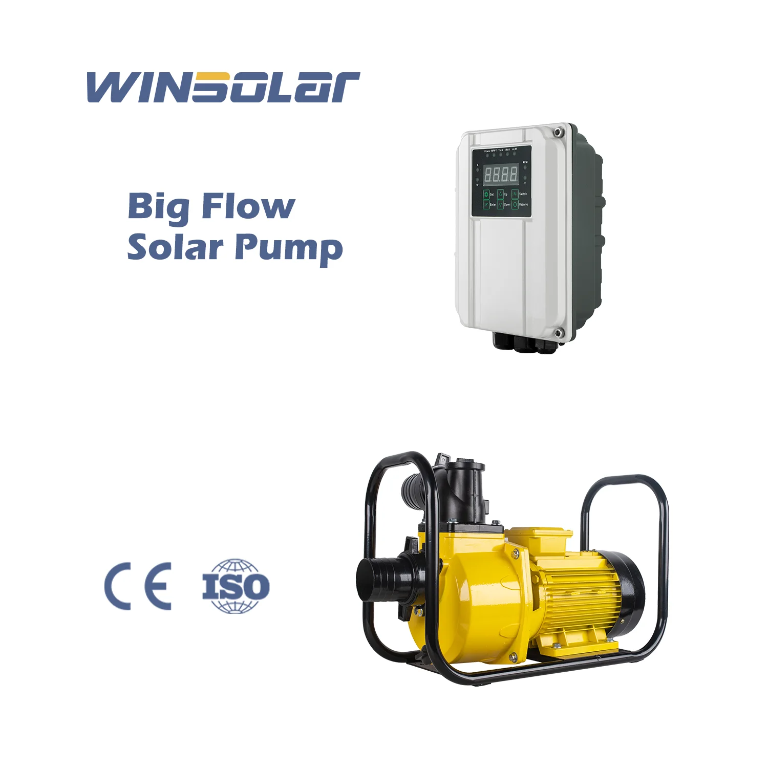 DC 1.1kW 1.5kW 2.2 kW Solar Irrigation System for Agriculture Solar Surface Pump Factory from China