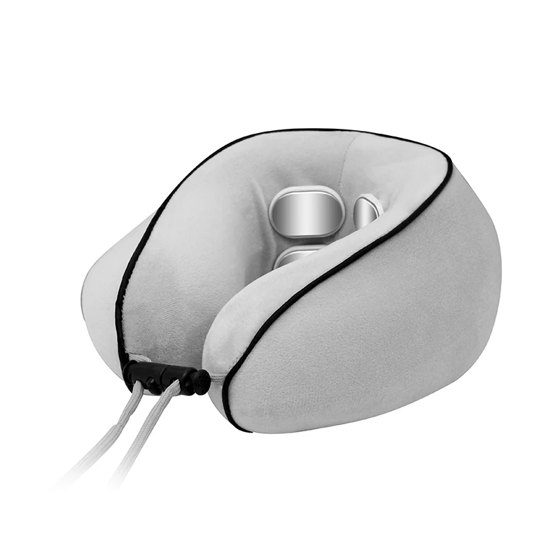 Smart 9 levels of intensity, constant temperature hot compress 4 Massage Heads Heating Massage U-Shape Memory Foam Travel Pillow