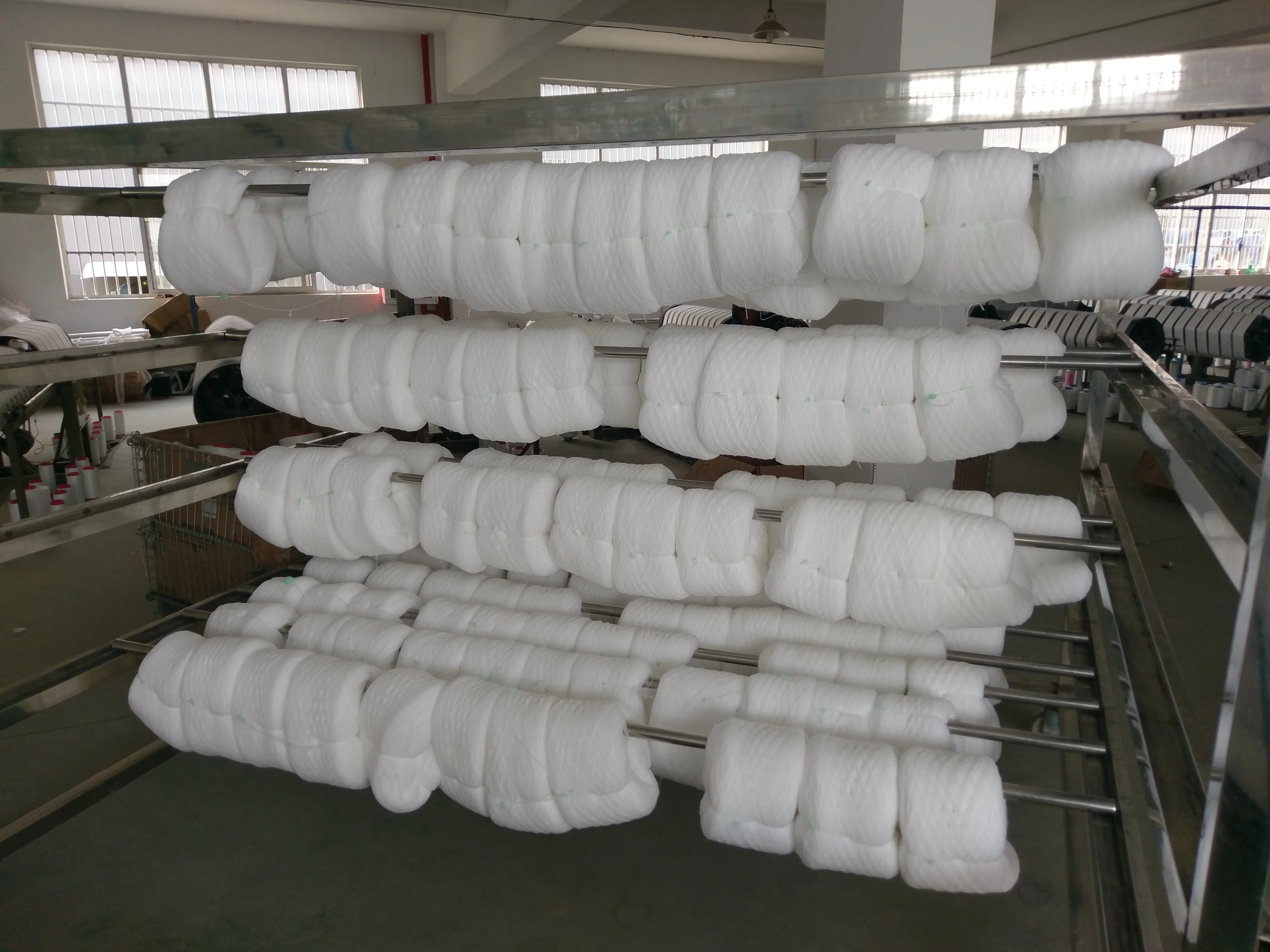 NIM SD 70D/24F/2 100% нейлон 6 бумажных конусов НЕОБРАБОТАННАЯ Белая нейлоновая пряжа заводская цена