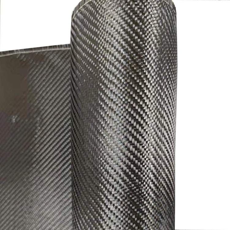 3k 6k 12k Black Twill Weave Carbon Fiber Fabric 100% Prepreg Carbon Cloth
