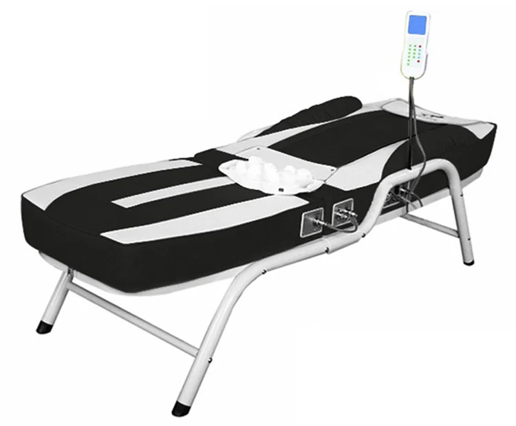Электрический корейский японский тайский низкая цена современный полностью закрытый всего тела термомассажный стол с нефритовым роликом и