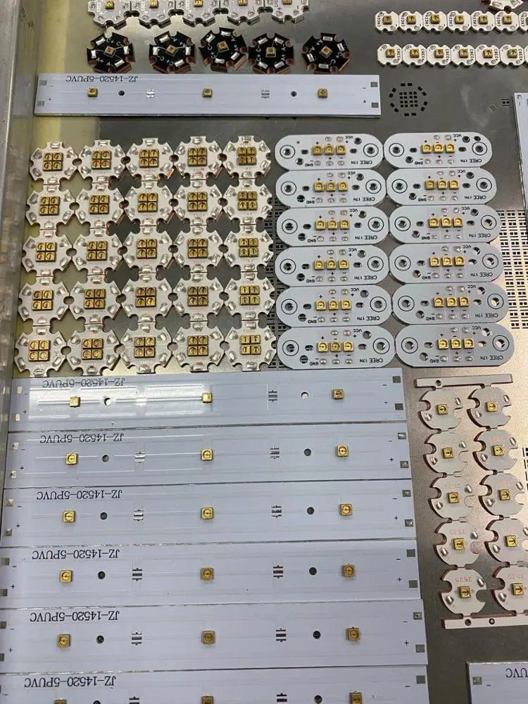 UV High Power LED SMD 3535 UV Light Source UV LED Purple Light UVC Led 254nm 265nm 275nm 280nm lampe uv led