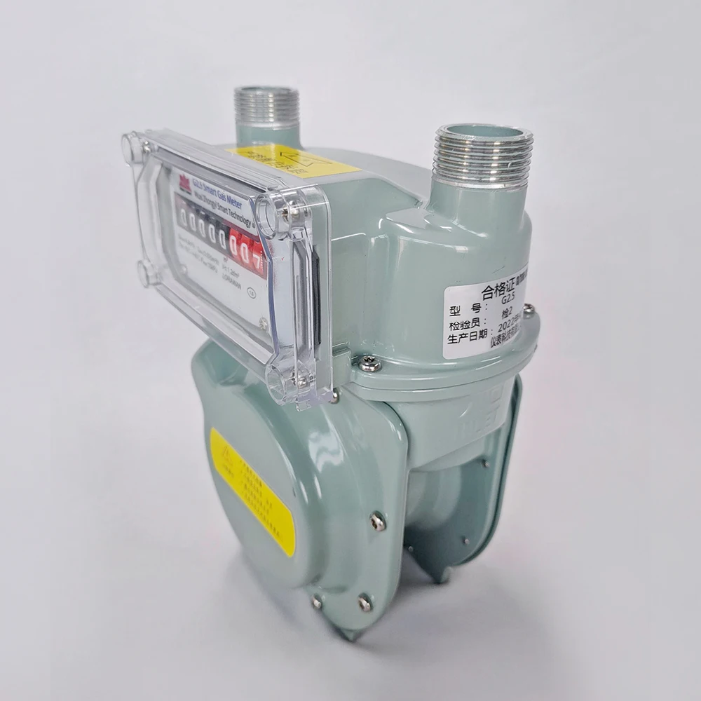 Domestic gas meter g2.5/aluminum shell  gas meter
