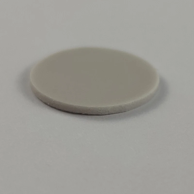 Shock-absorbing 1mm thick thermally conductive silicone Circular silicone heat sink