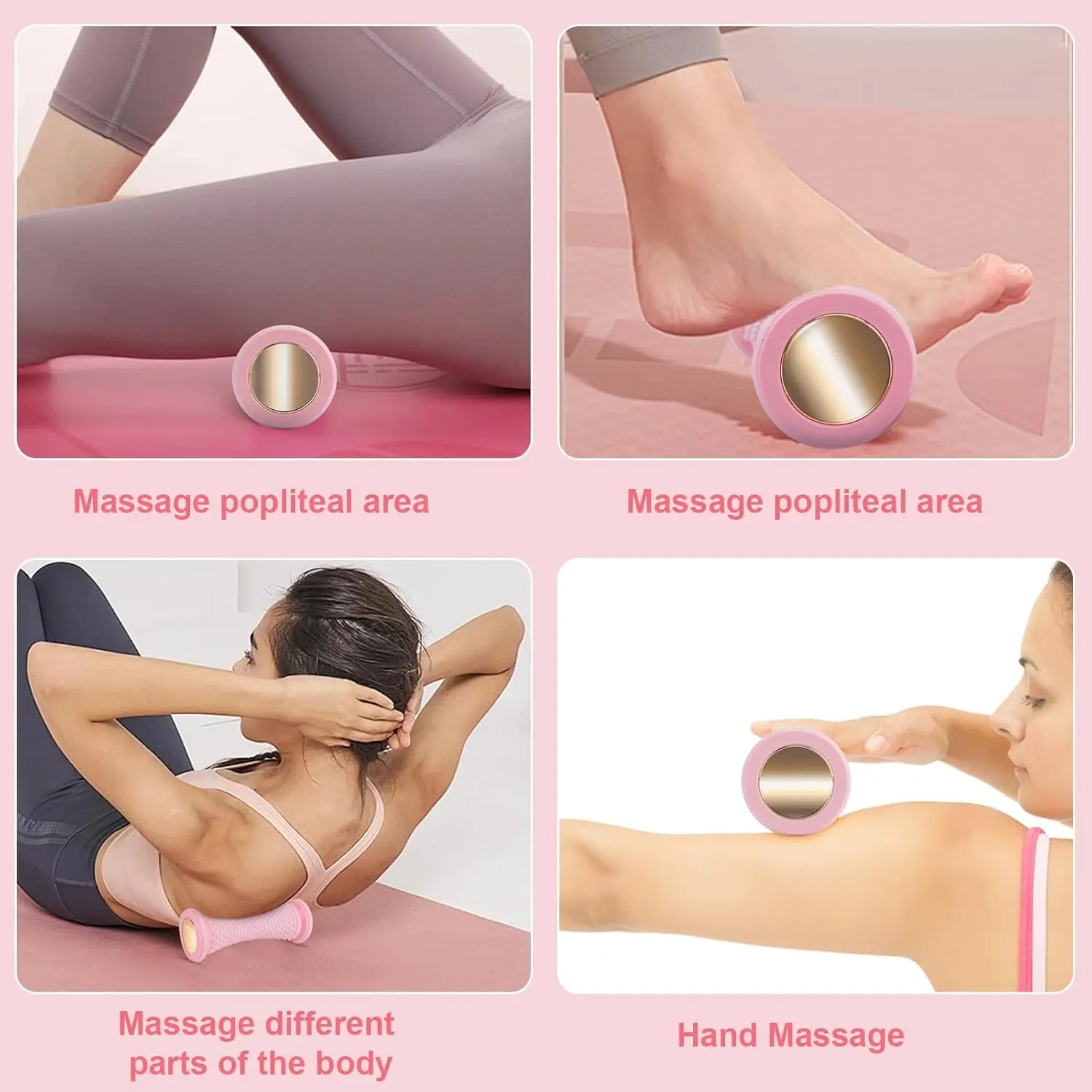 Soft Rubber Foot Massage Roller for Deep Tissue Recovery for Relax Foot Back Shoulder Leg Hand Tight Muscle