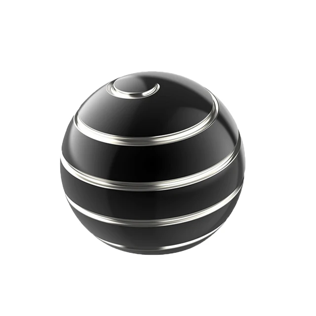 Wholesale 40mm 45mm 55mm Rotation Gyro Ball Transfer Gyro Kinetic Spinning Fidget Spinner Toys for Anxiety