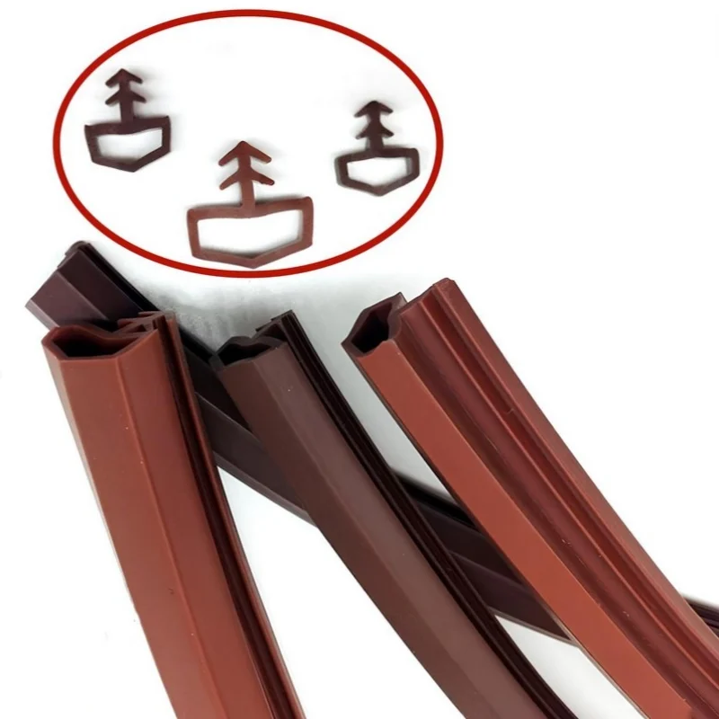Rubber Plastic PVC TPE TPR Door PVC EPDM extruded Rubber Sealing Strip Rubber Gasket for wooden Door