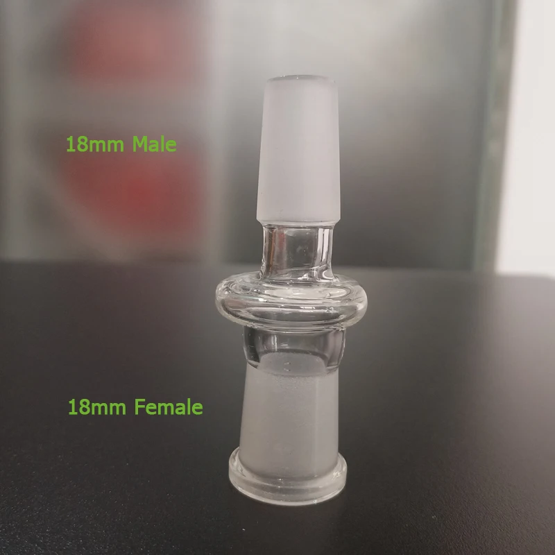 Glass Drop Down Adaptor For Pipe Wholesale Adapter with Male to Male Adaptor Male to Female Adaptor 14mm 18mm