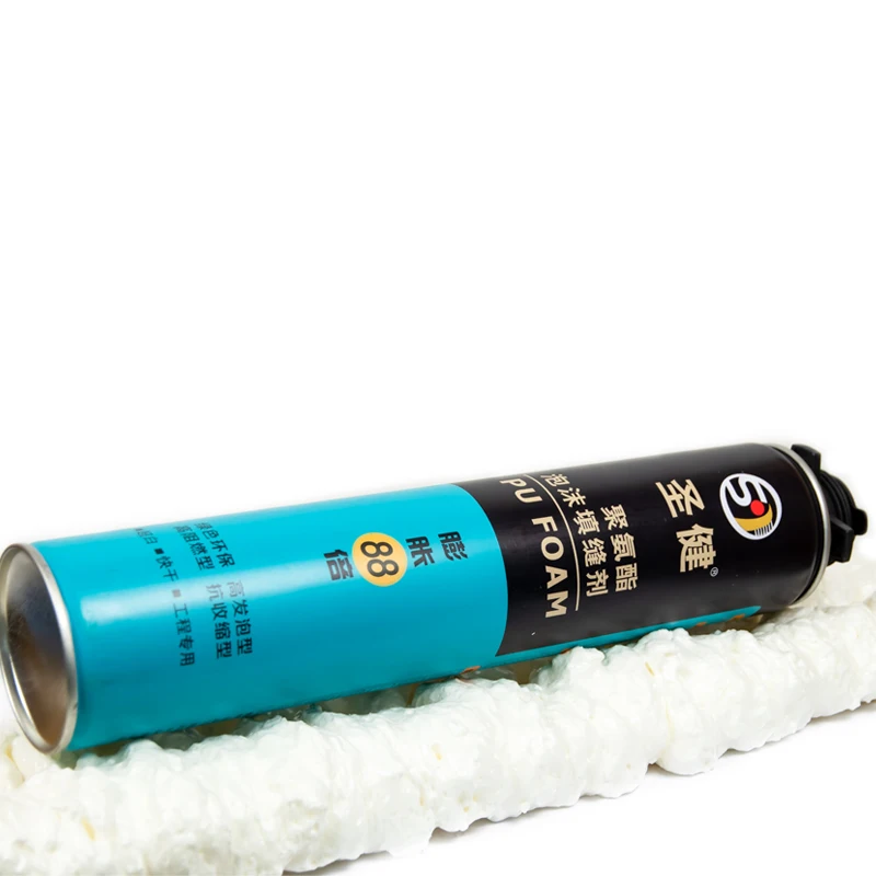 Китай, Soudal, самораскладывающаяся огнеупорная пена из полиуретана для крепления окон и дверей