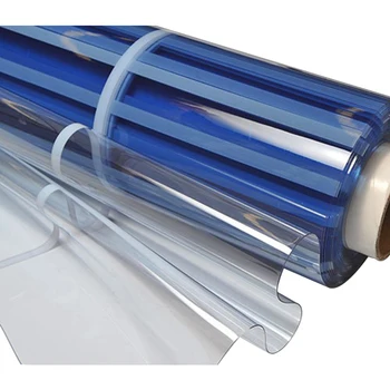 Factory wholesale price 100 micron super clear pvc transparent film for pool trade