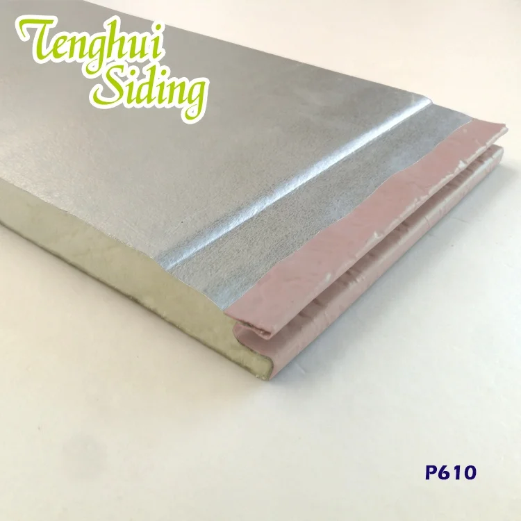 Competitive Price Pu Foam Sandwich Exterior Decorative Wall Panel Offer Customized Length