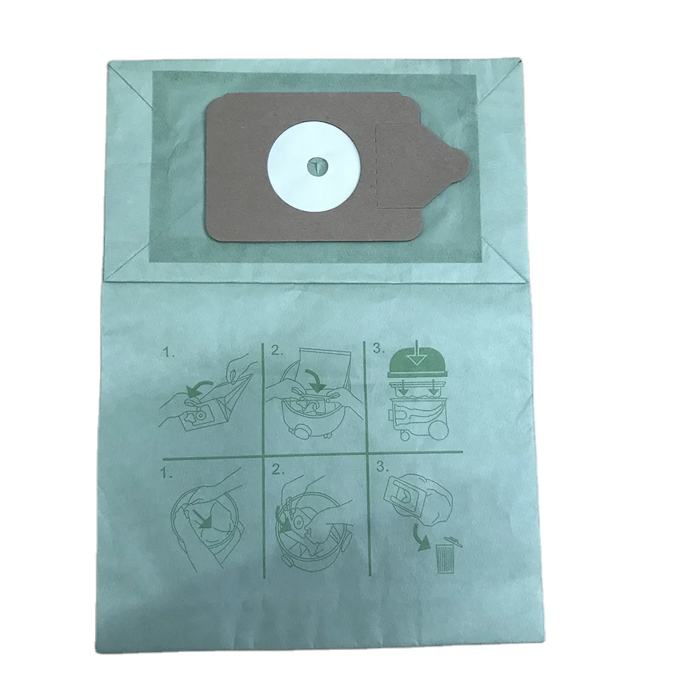 Factory direct sale vacuum cleaner paper filter dust bag for NUMATIC NVM 1B/1C & NVM1C/2