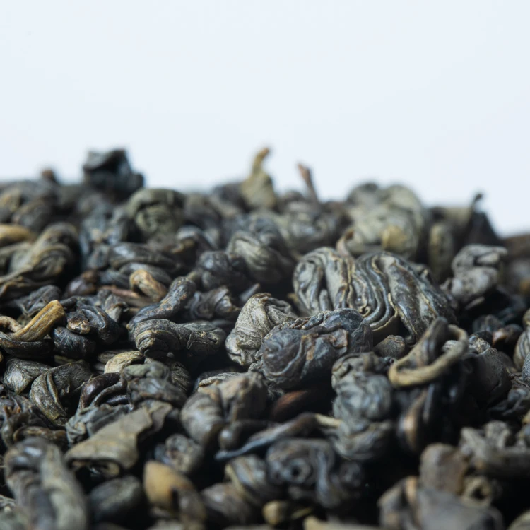 EU Standard Half Gunpowder No.2 High Mountain Green Tea Factory Direct Loose Leaf Chinese Origin Slimming Tea Bag Box Bulk Cup