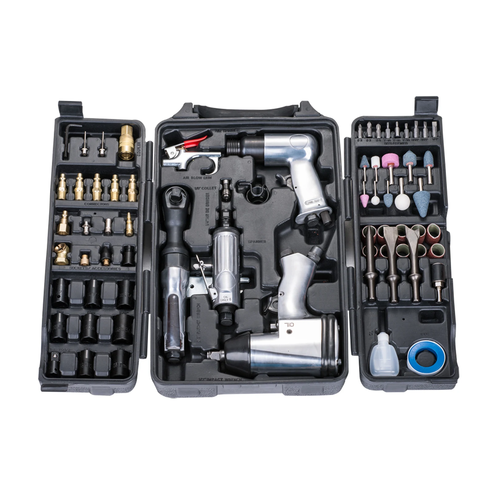 
Pneumatic Tool Impact Wrench Sets Heavy Duty Top Brand Ideal Air Tool Kits 