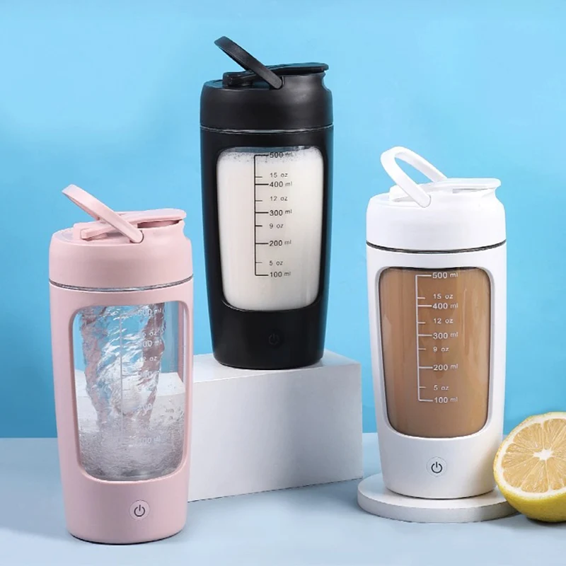Blender Manual Automatic Mixer Bottle Portable Fruit Mini USB Juicer