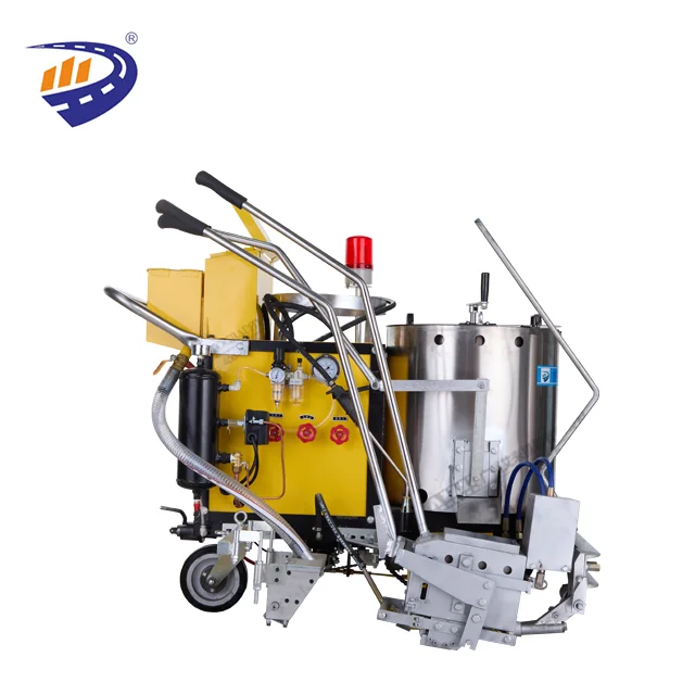 China factory DWM Electronic Automatic walking convex oscillating push Hot melt road marking