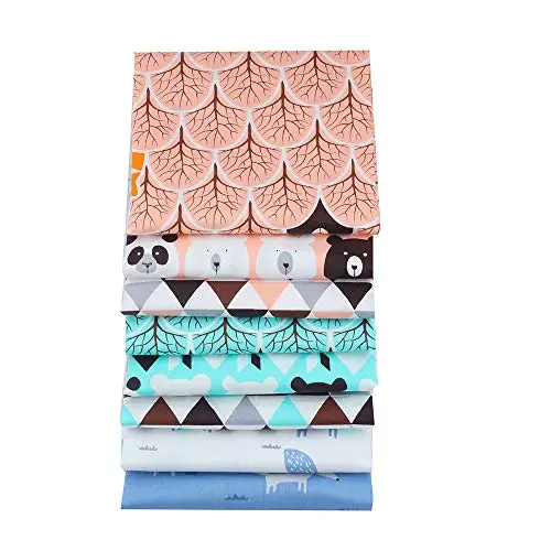 Cartoon animal design 100% cotton printed fabrics home textiles