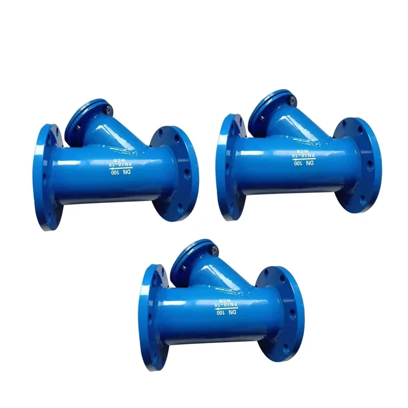 stainless steel 304  316  dn50 flange ANSI150 Y strainer for pipeline