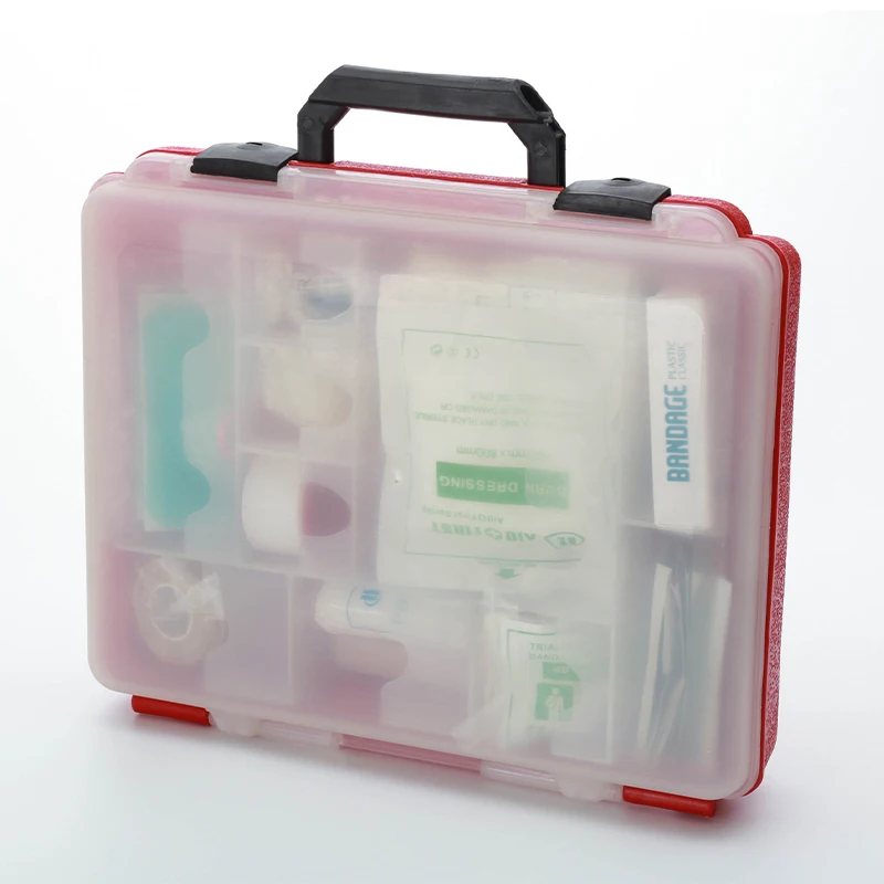 home emergency medical box  plastic family first aid box for home