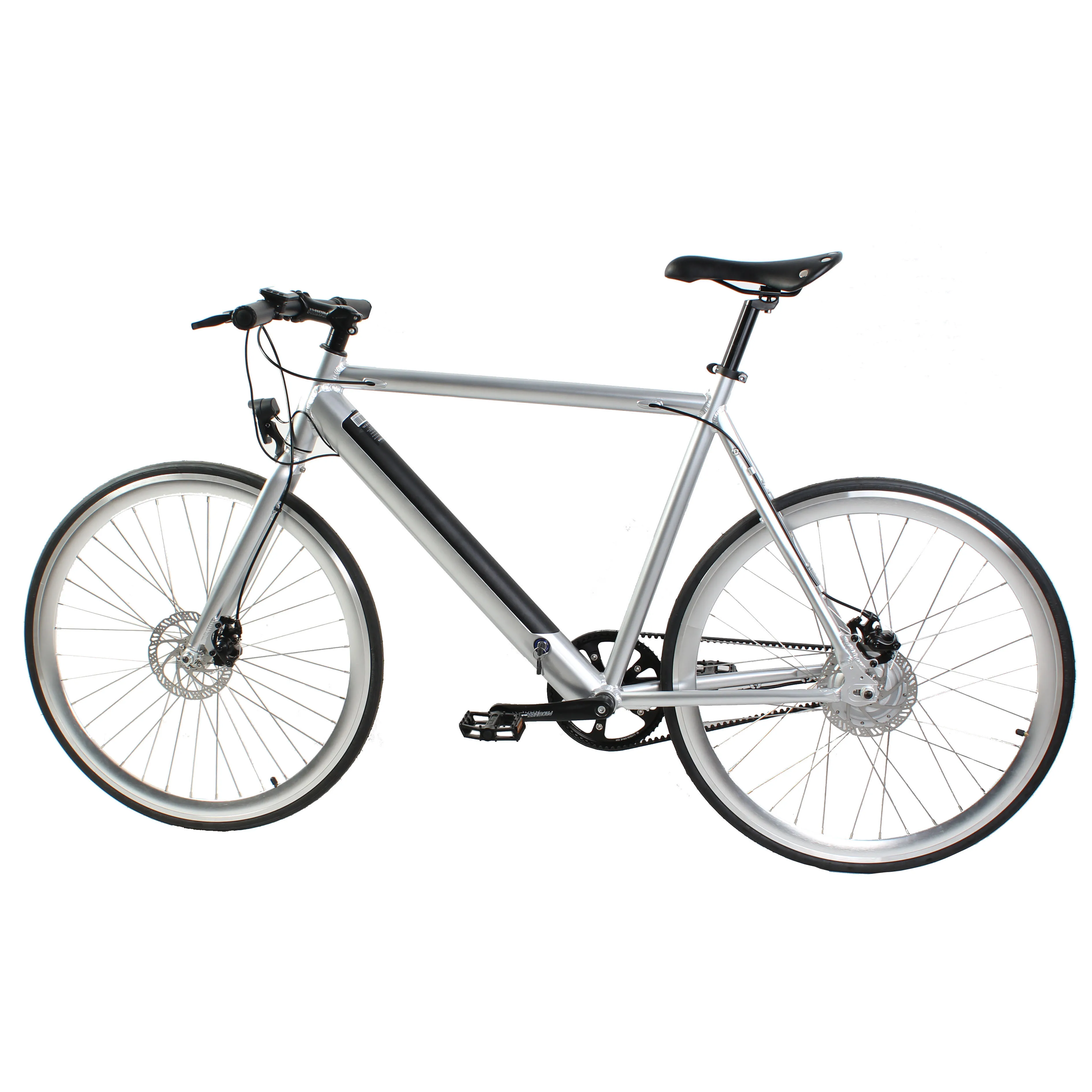 Kenda 700C * 25C с фиксированной передачей ременным приводом Электрический фиксированный велосипед