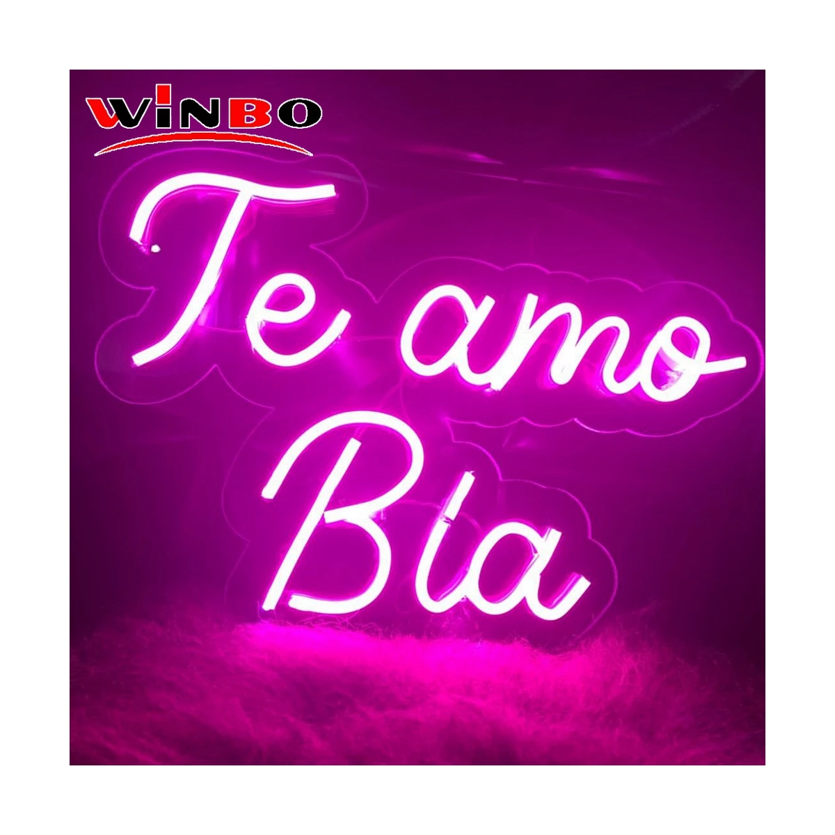 Winbo Drop Shipping Eye-Catching LED neon sign, Neon Lighting, Custom Made Neon Acrylic Sign LED Custom Neon Light Sign
