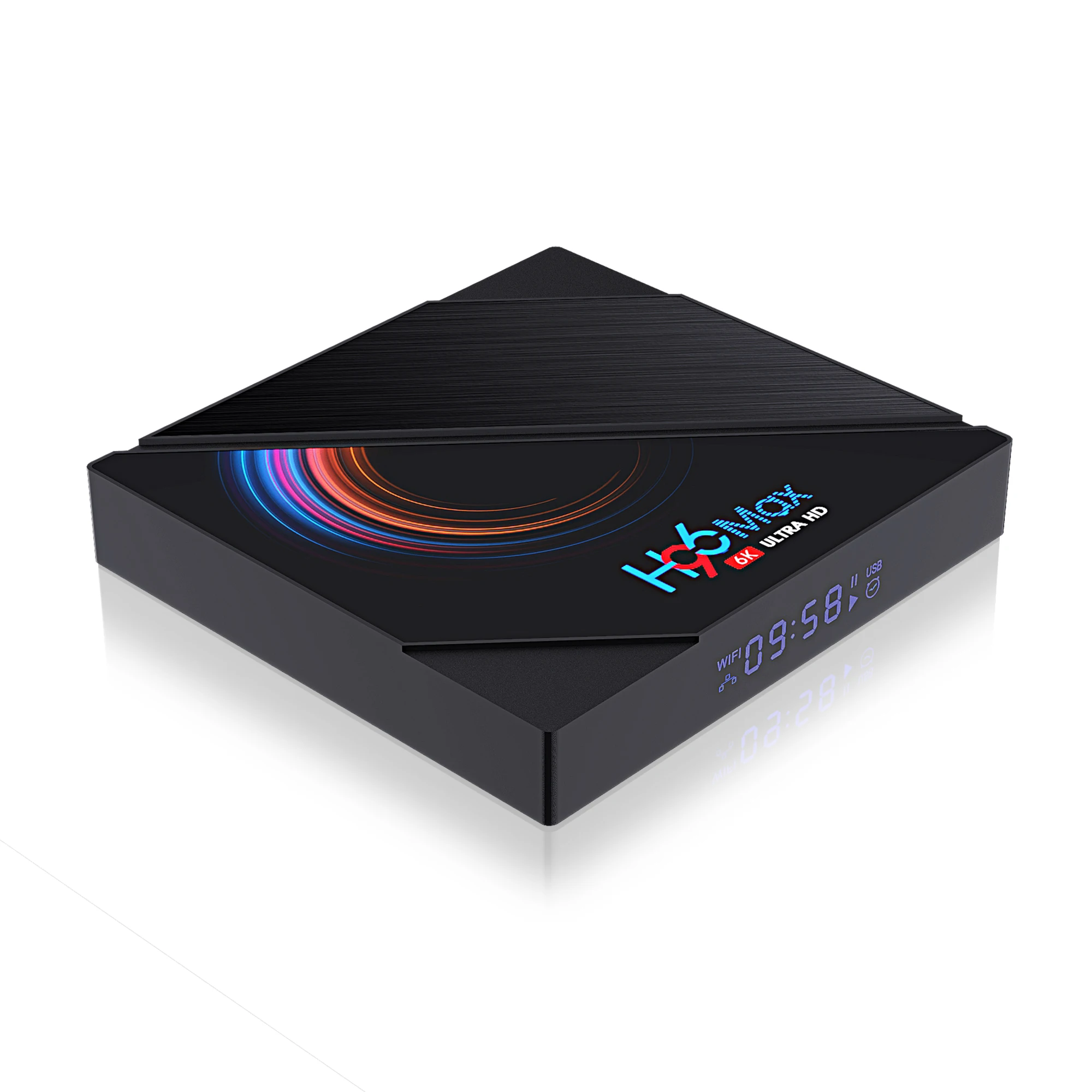 Новое поступление smart android 10 OS allwinner quad core 6k видео dual wifi h96 max h616