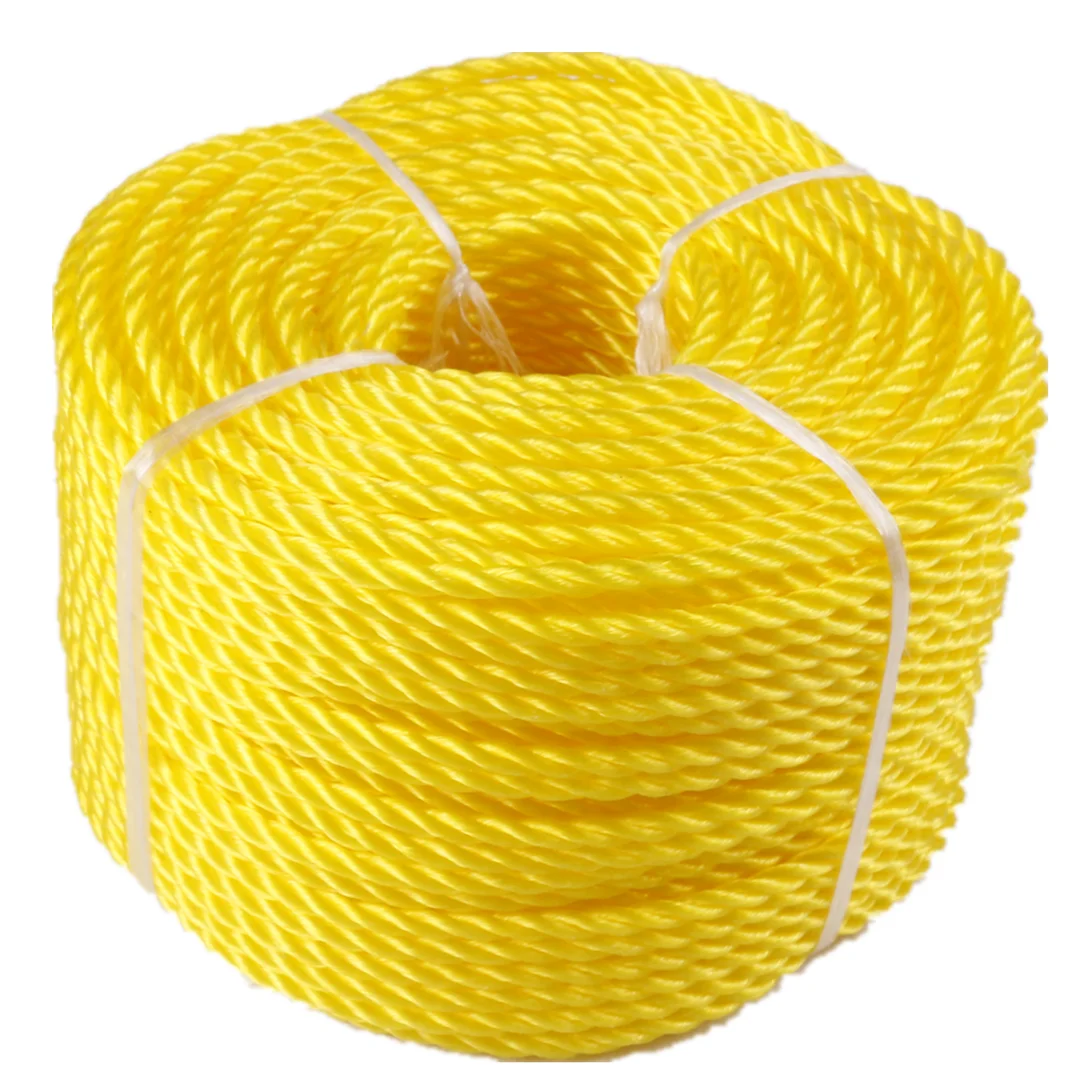 Китайский завод поставляет высокопрочный полиэтиленовый канат для упаковки пресс-подборщиков 3 или 4 нити под заказ