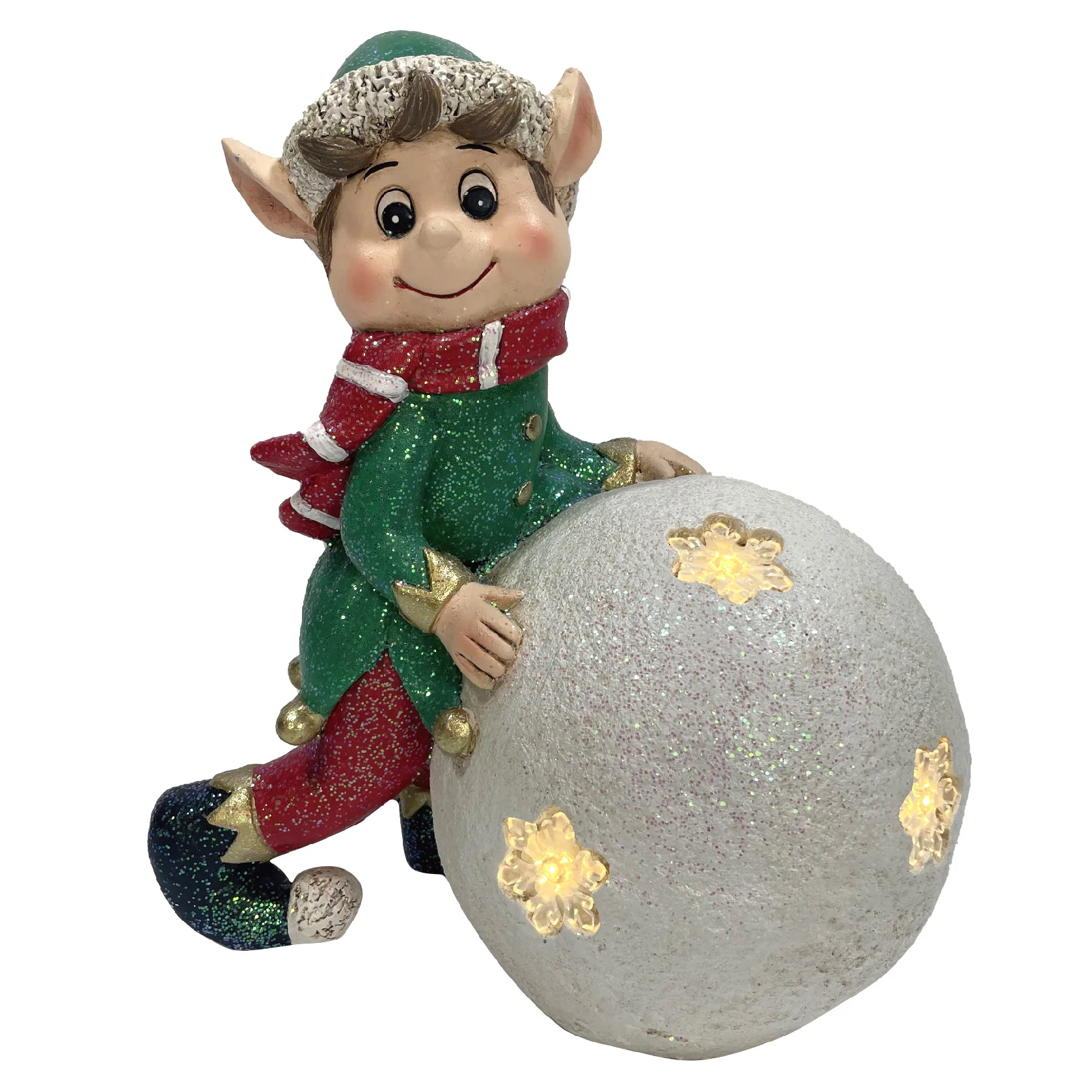 Эльф рождественские украшения магнезия ручной работы Непослушный эльф статуэтки