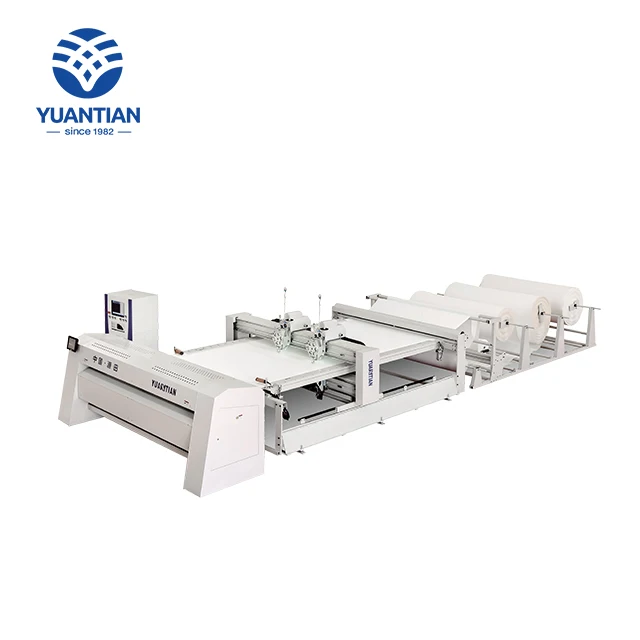 Мшина с мультиигловой системой матрас Двойные головки стегальная машина YT-HFS-01-A